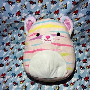 12" Squishmallow Pink ATOOSA THE CAT - Kellytoy - w/ Tag!